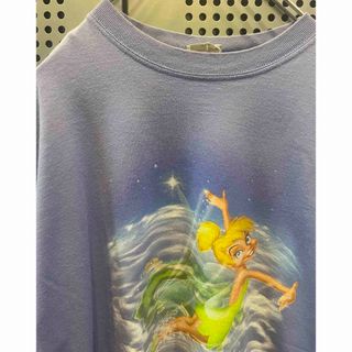 古着　ヴィンテージ　Tシャツ　Disney ディズニー　ティンカーベル　パステル