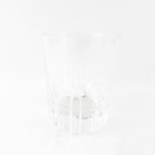 バカラ(Baccarat)の美品 Baccarat バカラ Rotary ロータリー タンブラー クリスタル H9.5 ロックグラス オールドファッション SU5529A2 (タンブラー)