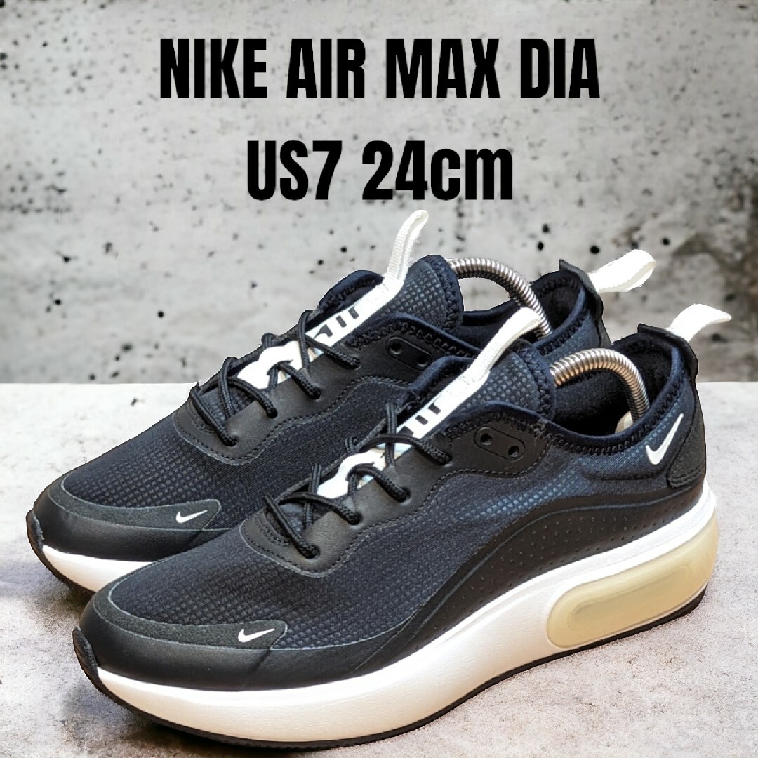 NIKE(ナイキ)のNIKE AIR MAX DIA ナイキ エアマックス 24cm ブラック レディースの靴/シューズ(スニーカー)の商品写真