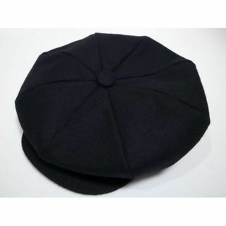 ニューヨークハット(NEW YORK HAT)のUSA製ニューヨークハットWool Big Apple新品ウール キャスケット黒(キャスケット)