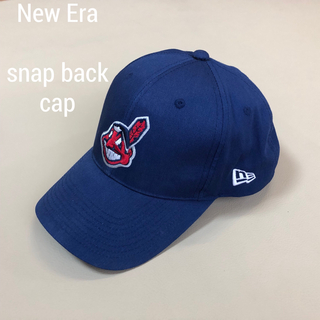 ニューエラー(NEW ERA)の美品New Era ニューエラ 旧インディアンズ CAP キャップ so1(キャップ)