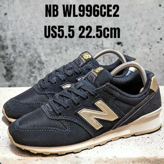 ニューバランス(New Balance)のnew balance ニューバランス WL996CE2 22.5cm ブラック(スニーカー)