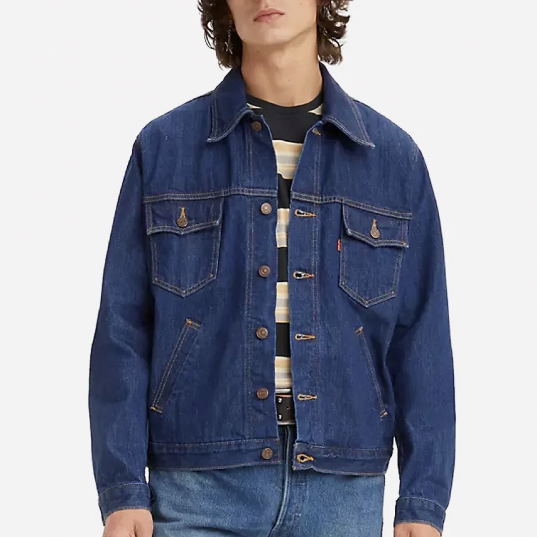 Levi's(リーバイス)のLEVI'S 復刻 ORANGE TAB TRUCKER JACKET 42 メンズのジャケット/アウター(Gジャン/デニムジャケット)の商品写真