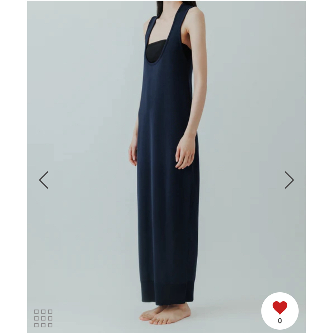 完売品‼️BIOTOP 【yo BIOTOP】Long knit dress  レディースのワンピース(ロングワンピース/マキシワンピース)の商品写真