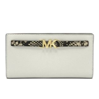 マイケルコース(Michael Kors)のマイケルコース 二つ折長財布 35S4G6RE3L NAT/LT CREAM(財布)