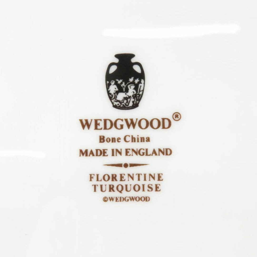 WEDGWOOD(ウェッジウッド)のWEDGWOOD ウェッジウッド フロレンティーンターコイズ 大皿 27cmプレート ディナー SU5614B3  インテリア/住まい/日用品のキッチン/食器(食器)の商品写真