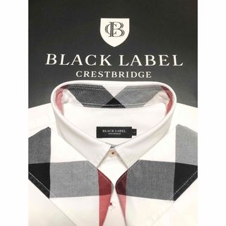 BLACK LABEL CRESTBRIDGE - 新品Lブラックレーベル クレストブリッジ メンズ 長袖シャツ