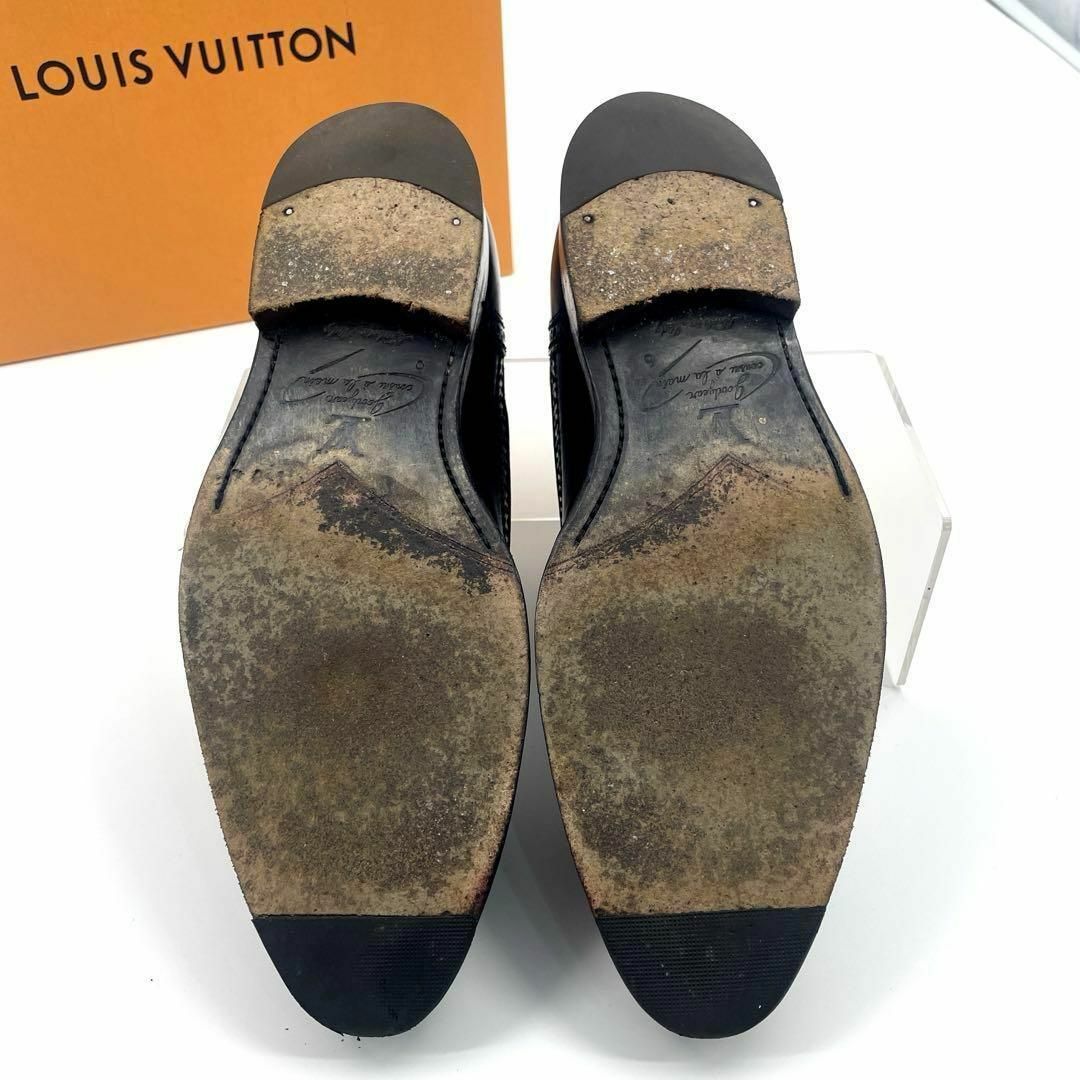 LOUIS VUITTON(ルイヴィトン)のc358【ルイヴィトン】メダリオン ストレートチップ 外羽根 ドレスシューズ 革 メンズの靴/シューズ(ドレス/ビジネス)の商品写真