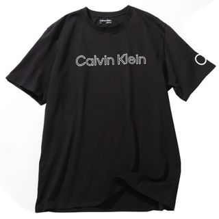 カルバンクライン(Calvin Klein)のカルバンクライン メンズ Tシャツ M 半袖 丸首 Black Beauty(Tシャツ/カットソー(半袖/袖なし))