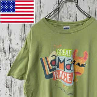 GILDAN アメリカ古着 オーバーサイズプリントTシャツ 古着男子 古着女子(Tシャツ/カットソー(半袖/袖なし))