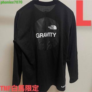 THE NORTH FACE - ノースフェイス 白馬限定L/S GRAVITY HAKUBA Tee【L】ロンT