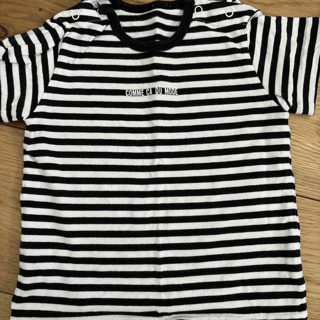 COMME CA ISM(コムサイズム)のコムサTシャツセット キッズ/ベビー/マタニティのベビー服(~85cm)(Ｔシャツ)の商品写真