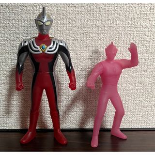 ウルトラマンジャスティス ミニソフビ クリアレッドver. 前売り券特典(特撮)