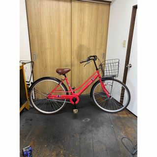 中古車　CARG　26インチ　LEDライト　6段変速　美品(自転車本体)