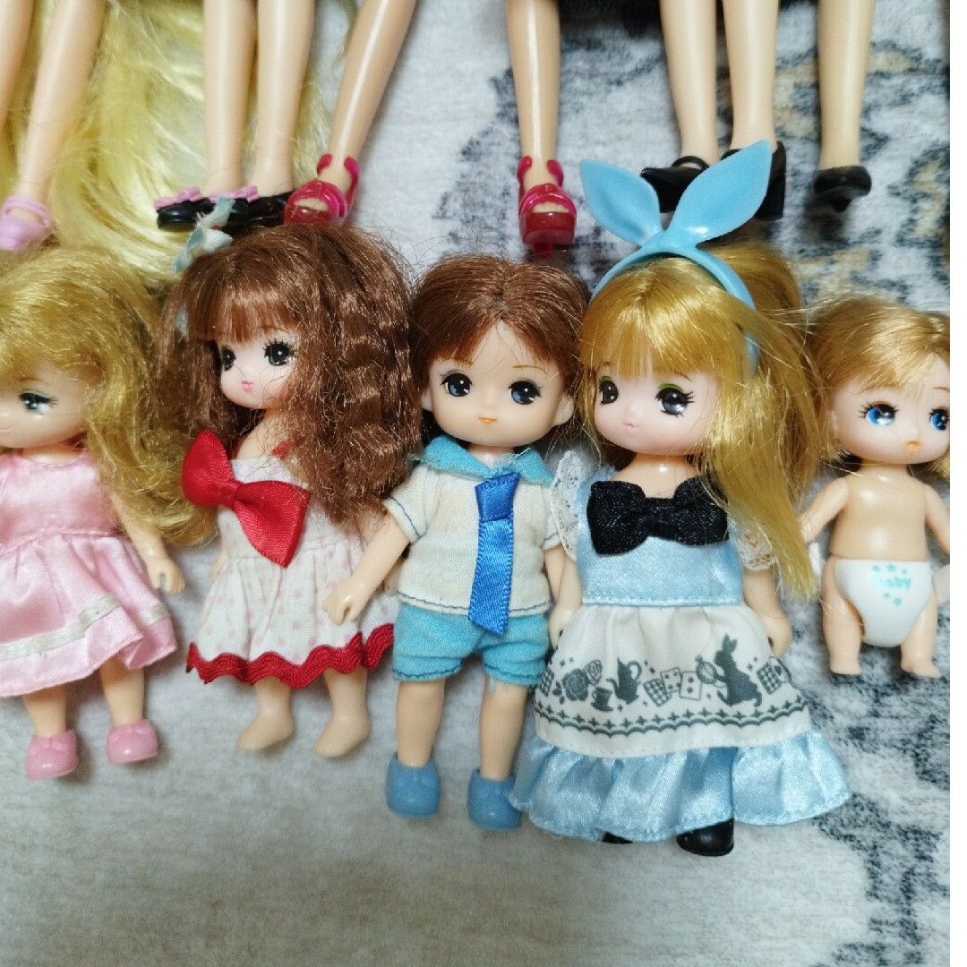 Takara Tomy(タカラトミー)のりかちゃん人形　全部セット エンタメ/ホビーのおもちゃ/ぬいぐるみ(キャラクターグッズ)の商品写真