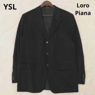 Yves Saint Laurent - イヴサンローラン　ロロピアーナ　DOESKIN　ドスキン　テーラードジャケット