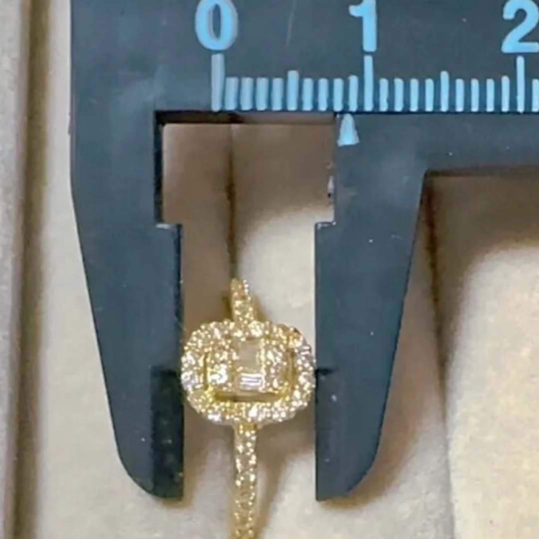 ダイヤモンド　18K リング レディースのアクセサリー(リング(指輪))の商品写真