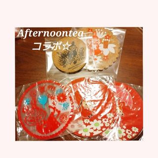 AfternoonTea - 【アフタヌーンティーコラボ☆】ムーミン リトルミイ  コースター5枚セット