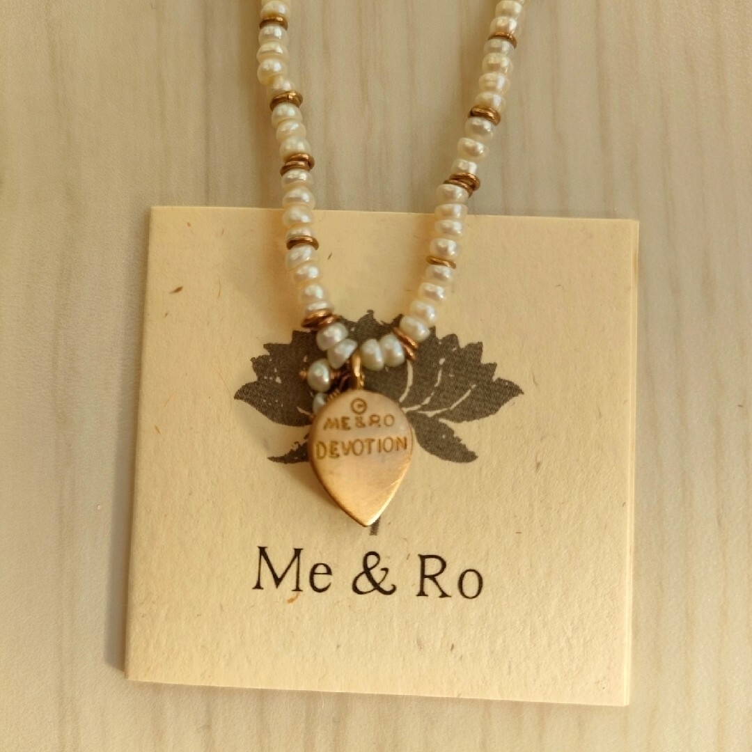 BARNEYS NEW YORK(バーニーズニューヨーク)のMe&Ro ネックレス K10 淡水パール　ミーアンドロー レディースのアクセサリー(ネックレス)の商品写真