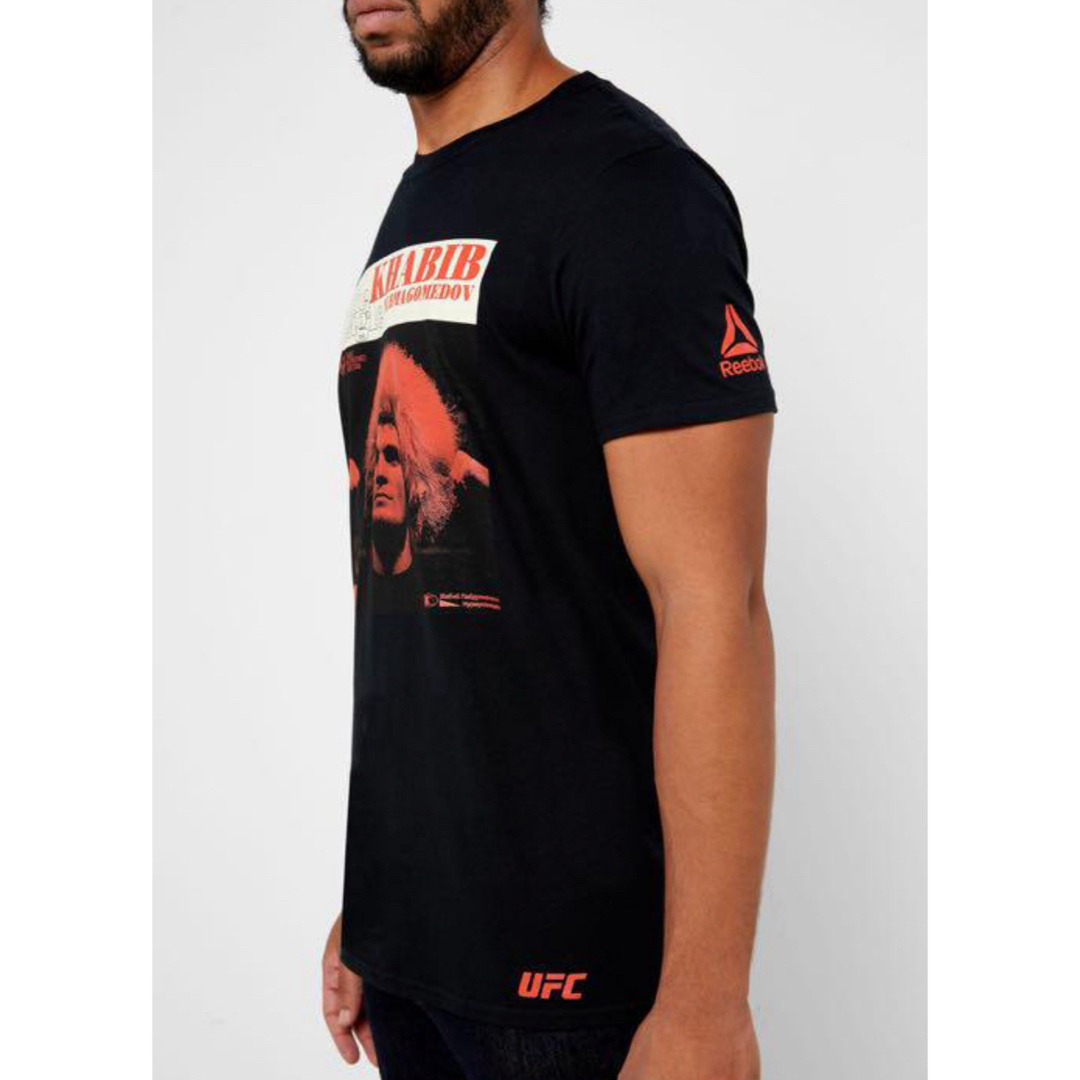 Reebok(リーボック)の未使用品ハビブ・ヌルマゴドメフUFC Eagle Retro PhotoTシャツ メンズのトップス(Tシャツ/カットソー(半袖/袖なし))の商品写真