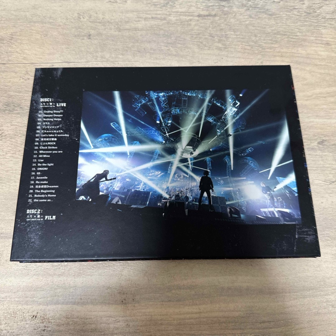 ONE OK ROCK(ワンオクロック)のONE OK ROCK 人生×君= DVD エンタメ/ホビーのDVD/ブルーレイ(ミュージック)の商品写真