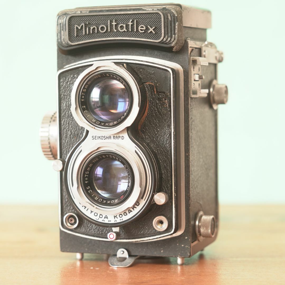 KONICA MINOLTA(コニカミノルタ)の完動品◎Minoltaflex 3型ミノルタ 二眼レフ フィルムカメラ #114 スマホ/家電/カメラのカメラ(フィルムカメラ)の商品写真