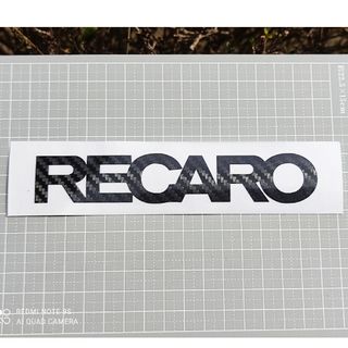 #★新品RECARO/レカロシート　カーボン柄カッティングステッカー/デカール