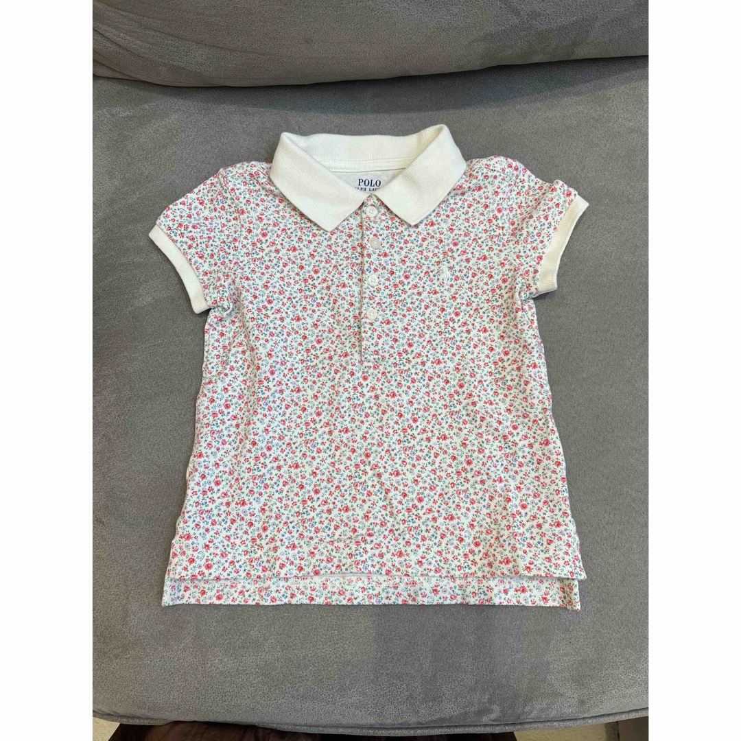 POLO RALPH LAUREN(ポロラルフローレン)のラルフローレン　ポロシャツ　100cm キッズ/ベビー/マタニティのキッズ服女の子用(90cm~)(Tシャツ/カットソー)の商品写真