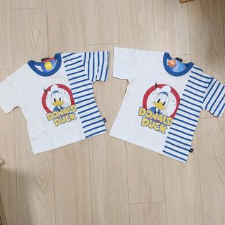 ベビードール(BABYDOLL)の新品 子供服 半袖 ディズニー ドナルド 90.100(Tシャツ/カットソー)