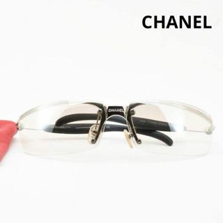 シャネル(CHANEL)のCHANEL　シャネル　メガネ　スポーティグラス　4008　67◻︎14(サングラス/メガネ)