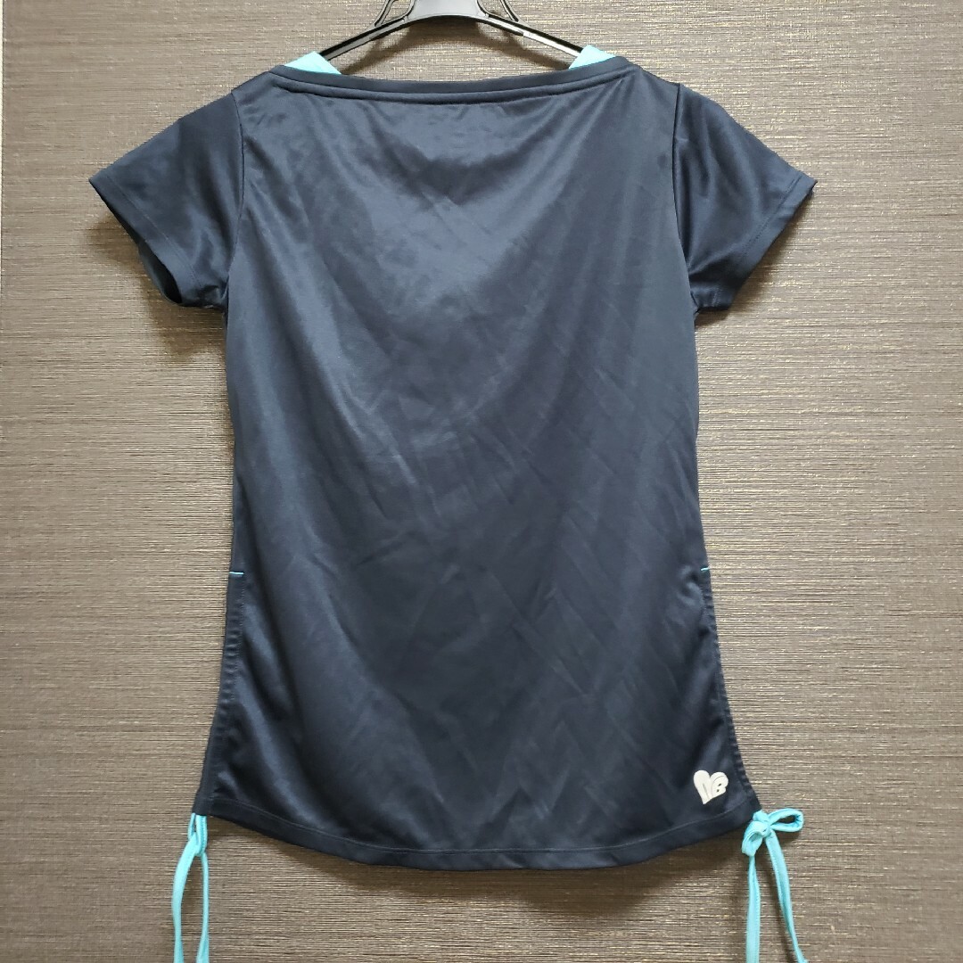 New Balance(ニューバランス)のnew blanche ニューバランス 半袖Tシャツ ロゴデザイン  ブラック レディースのトップス(Tシャツ(半袖/袖なし))の商品写真