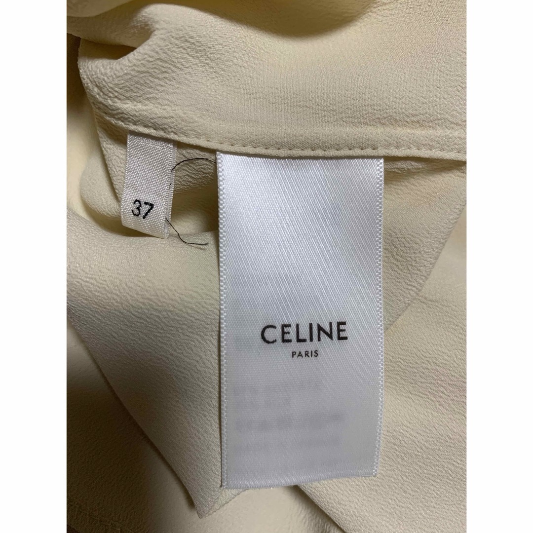 celine(セリーヌ)のセリーヌ　20AWボウタイリボンシャツ　セリーヌシルクシャツ メンズのトップス(シャツ)の商品写真