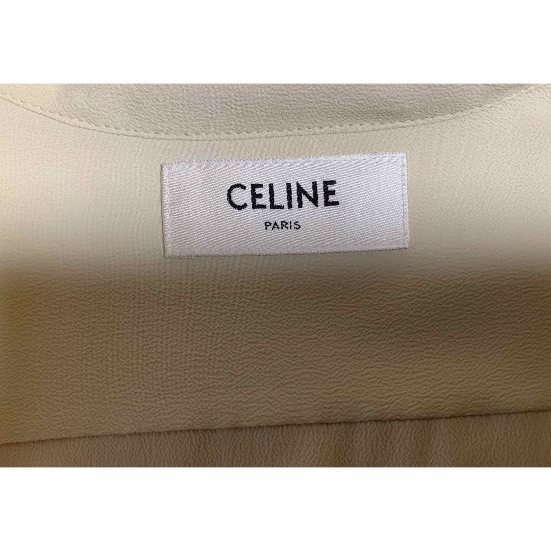 celine(セリーヌ)のセリーヌ　20AWボウタイリボンシャツ　セリーヌシルクシャツ メンズのトップス(シャツ)の商品写真