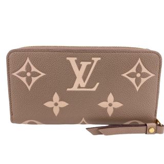 ルイヴィトン(LOUIS VUITTON)のルイヴィトン LOUIS VUITTON 長財布
 バイカラー モノグラム アンプラント ジッピーウォレット M69794 グレー(財布)