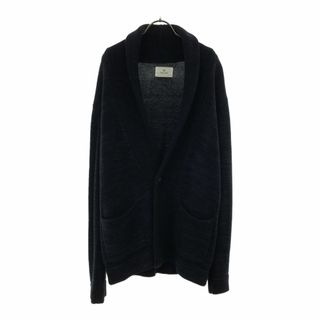 サニーレーベル(Sonny Label)のサニーレーベル 長袖 ショールカラー ニット カーディガン L ネイビー Sonny Label URBAN RESEARCH メンズ 古着 【240417】(カーディガン)