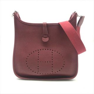 エルメス(Hermes)の良品 HERMES エルメス エヴリン アン ボルドー シカクE刻印 ショルダー バッグ k397(ショルダーバッグ)