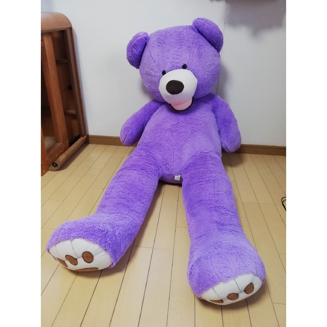 巨大くまぬいぐるみ 紫の通販 by ネネもも's shop|ラクマ 巨大くまぬいぐるみ 紫の通販 by ネネもも's shop|ラクマ