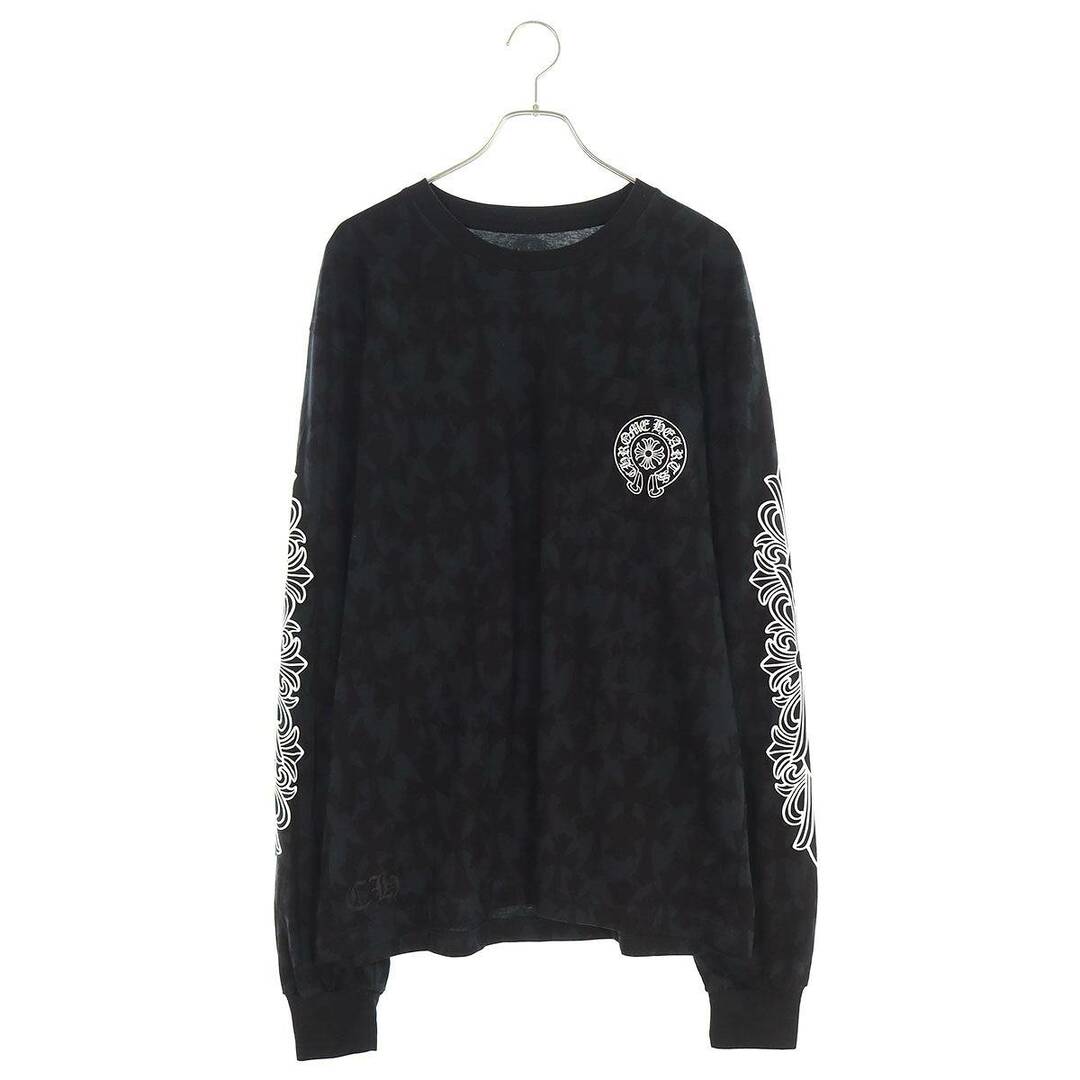 Chrome Hearts(クロムハーツ)のクロムハーツ  CH L/S /1 セメタリークロス総柄長袖カットソー メンズ XL メンズのトップス(Tシャツ/カットソー(七分/長袖))の商品写真