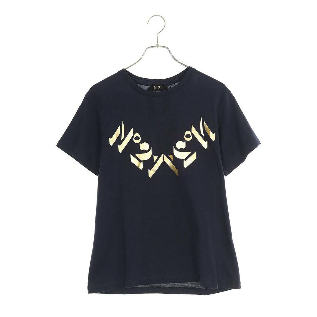 ヌメロヴェントゥーノ N゜21 ミラーロゴプリントTシャツ メンズ M メンズのトップス(Tシャツ/カットソー(半袖/袖なし))の商品写真