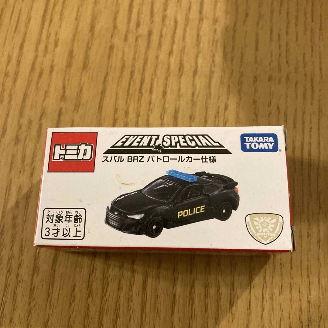 トミカ　非売品　スバル　BRZパトロールカー エンタメ/ホビーのおもちゃ/ぬいぐるみ(ミニカー)の商品写真