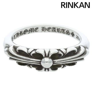 クロムハーツ(Chrome Hearts)のクロムハーツ  BABY CLASSIC/ベイビークラシックフローラルクロス シルバーリング メンズ 19号(リング(指輪))