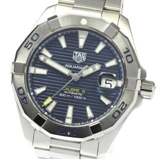 タグホイヤー(TAG Heuer)のタグホイヤー TAG HEUER WBD2112-0 アクアレーサー キャリバー5 デイト 自動巻き メンズ 良品 保証書付き_809517(腕時計(アナログ))