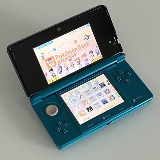 ニンテンドー3DS - ニンテンドー3DS ブルー ポケモンバンク ポケムーバー