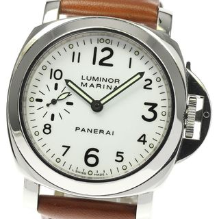 パネライ(PANERAI)のパネライ PANERAI PAM00113 ルミノールマリーナ スモールセコンド 手巻き メンズ 箱付き_811899(腕時計(アナログ))