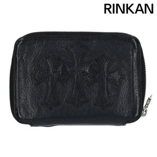 クロムハーツ(Chrome Hearts)のクロムハーツ  BANK ROBBER/バンクローバー ラウンドジップレザーウォレット財布 メンズ(財布)