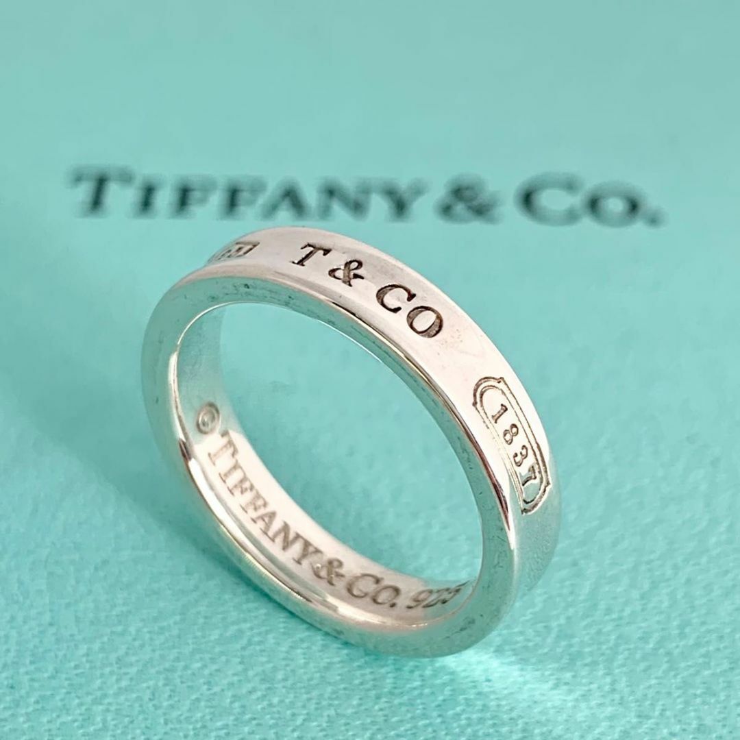 Tiffany & Co.(ティファニー)のTIFFANY&Co. ティファニー ナロー 1837 リング cp3 レディースのアクセサリー(リング(指輪))の商品写真
