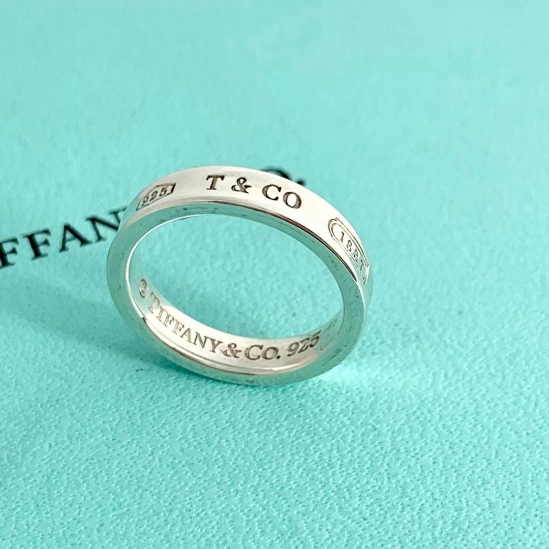 Tiffany & Co.(ティファニー)のTIFFANY&Co. ティファニー ナロー 1837 リング cp3 レディースのアクセサリー(リング(指輪))の商品写真