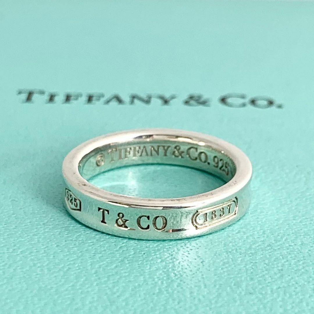 Tiffany & Co.(ティファニー)のTIFFANY&Co. ティファニー ナロー 1837 リング cp3 レディースのアクセサリー(リング(指輪))の商品写真