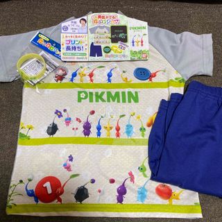 勇気が出る！光るパジャマ  ピクミン　110cm  半袖半ズボン　新品リング付き(パジャマ)