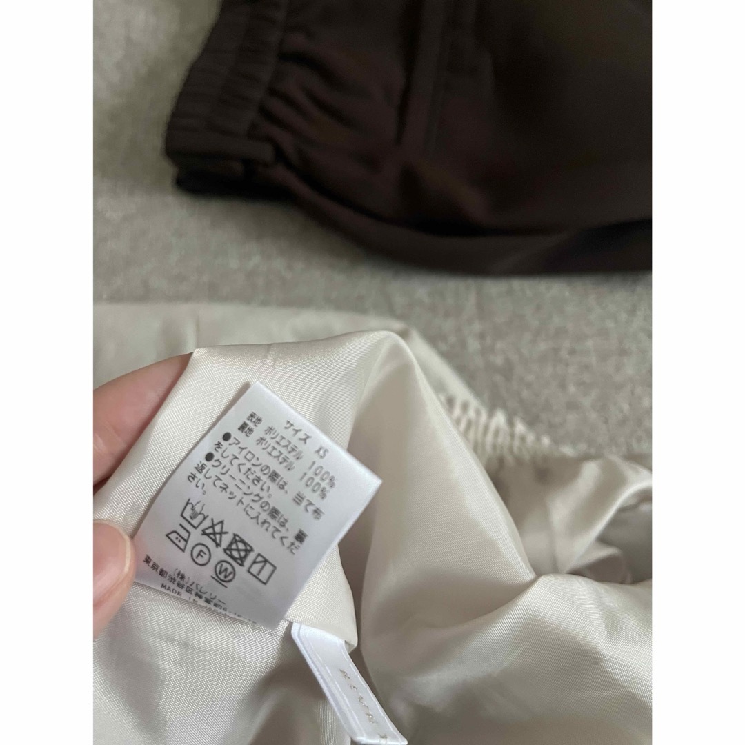 RIVE DROITE リネンライクカサネスカート　XS レディースのスカート(ひざ丈スカート)の商品写真